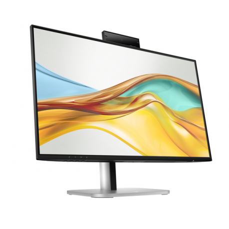 HP 524pm - Series 5 Pro - LED monitor - 24" (23.8" viewable) - 1920 x 1080 Full HD (1080p) @ 100 Hz - IPS - 350 cd / m² - 1500:1 - 5 ms - HDMI, DisplayPort, USB-C - speakers - jet black, natural silver (stand) - 7