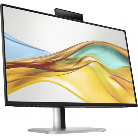 HP 524pm - Series 5 Pro - LED monitor - 24" (23.8" viewable) - 1920 x 1080 Full HD (1080p) @ 100 Hz - IPS - 350 cd / m² - 1500:1 - 5 ms - HDMI, DisplayPort, USB-C - speakers - jet black, natural silver (stand) - 8