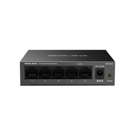 Mercusys MS105GS V1 - Switch - 5 x 10 / 100 / 1000 - desktop, wall-mountable - 0