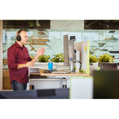 HP EliteBook X G1a Notebook Next Gen AI - 157-degree hinge design - AMD Ryzen AI 9 - HX 375  /  up to 5.1 GHz - Win 11 Pro - Radeon 890M - 64 GB RAM - 1 TB SSD NVMe, TLC - 14" OLED touchscreen 2880 x 1800 (2.8K) - Wi-Fi 7, Bluetooth, NFC - glacier silver - kbd: Pan Nordic - with HP 3 years Onsite with Predictive Detection Alerts and Travel for Notebook - 15