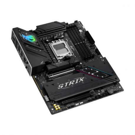 ASUS ROG STRIX B850-F GAMING WIFI - Motherboard - ATX - Socket AM5 - AMD B850 Chipset - USB-C 3.2 Gen 2x2, USB-C 3.2 Gen2, USB 3.2 Gen 2, USB 3.2 Gen 1 - 2.5 Gigabit LAN, Wi-Fi 7, Bluetooth - onboard graphics (CPU required) - HD Audio (8-channel) - 5
