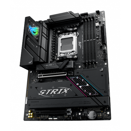 ASUS ROG STRIX B850-F GAMING WIFI - Motherboard - ATX - Socket AM5 - AMD B850 Chipset - USB-C 3.2 Gen 2x2, USB-C 3.2 Gen2, USB 3.2 Gen 2, USB 3.2 Gen 1 - 2.5 Gigabit LAN, Wi-Fi 7, Bluetooth - onboard graphics (CPU required) - HD Audio (8-channel) - 14