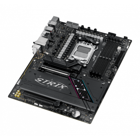 ASUS ROG STRIX B850-F GAMING WIFI - Motherboard - ATX - Socket AM5 - AMD B850 Chipset - USB-C 3.2 Gen 2x2, USB-C 3.2 Gen2, USB 3.2 Gen 2, USB 3.2 Gen 1 - 2.5 Gigabit LAN, Wi-Fi 7, Bluetooth - onboard graphics (CPU required) - HD Audio (8-channel) - 17