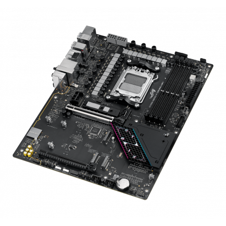 ASUS ROG STRIX B850-F GAMING WIFI - Motherboard - ATX - Socket AM5 - AMD B850 Chipset - USB-C 3.2 Gen 2x2, USB-C 3.2 Gen2, USB 3.2 Gen 2, USB 3.2 Gen 1 - 2.5 Gigabit LAN, Wi-Fi 7, Bluetooth - onboard graphics (CPU required) - HD Audio (8-channel) - 18