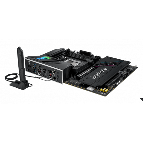 ASUS ROG STRIX B850-F GAMING WIFI - Motherboard - ATX - Socket AM5 - AMD B850 Chipset - USB-C 3.2 Gen 2x2, USB-C 3.2 Gen2, USB 3.2 Gen 2, USB 3.2 Gen 1 - 2.5 Gigabit LAN, Wi-Fi 7, Bluetooth - onboard graphics (CPU required) - HD Audio (8-channel) - 21