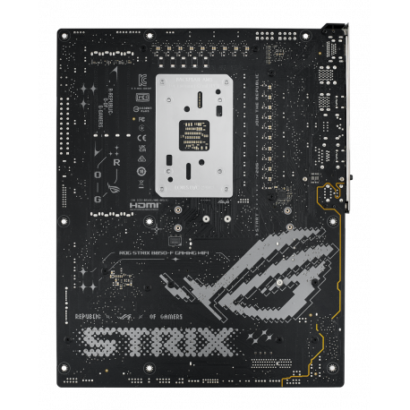 ASUS ROG STRIX B850-F GAMING WIFI - Motherboard - ATX - Socket AM5 - AMD B850 Chipset - USB-C 3.2 Gen 2x2, USB-C 3.2 Gen2, USB 3.2 Gen 2, USB 3.2 Gen 1 - 2.5 Gigabit LAN, Wi-Fi 7, Bluetooth - onboard graphics (CPU required) - HD Audio (8-channel) - 22
