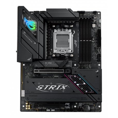 ASUS ROG STRIX B850-F GAMING WIFI - Motherboard - ATX - Socket AM5 - AMD B850 Chipset - USB-C 3.2 Gen 2x2, USB-C 3.2 Gen2, USB 3.2 Gen 2, USB 3.2 Gen 1 - 2.5 Gigabit LAN, Wi-Fi 7, Bluetooth - onboard graphics (CPU required) - HD Audio (8-channel) - 26