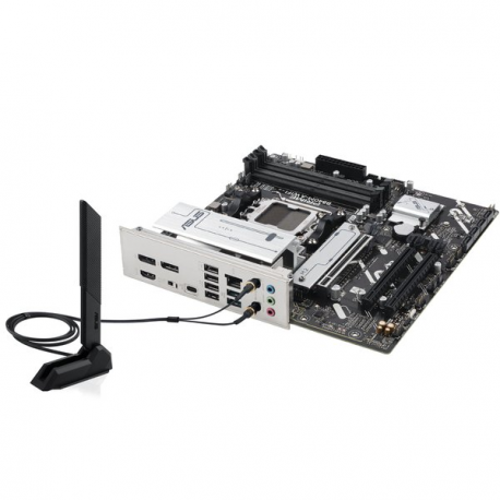ASUS PRIME B840M-A WIFI - Motherboard - micro ATX - Socket AM5 - AMD B840 Chipset - USB-C 3.2 Gen 1, USB 3.2 Gen 1 - 2.5 Gigabit LAN, Bluetooth, Wi-Fi 6E - onboard graphics (CPU required) - HD Audio (8-channel) - 2