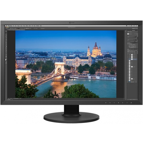 EIZO ColorEdge CS2731 - LED monitor - 27" - 2560 x 1440 WQHD @ 61 Hz - IPS - 350 cd / m² - 1000:1 - 10 ms - DisplayPort, HDMI, DVI-D, USB-C - black - 0