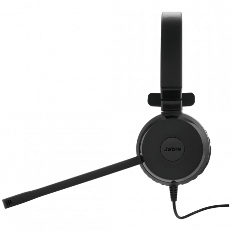 Jabra Evolve 20SE UC mono - Headset - on-ear - wired - USB-C, USB-A - noise isolating - Alcatel-Lucent Certified, Avaya Certified, Certified for Microsoft Teams, Cisco Certified, Unify Certified - 2