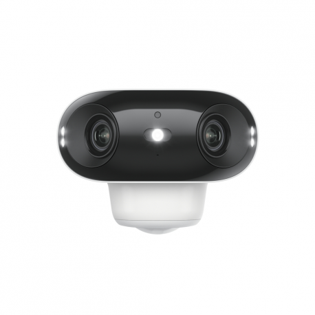 Reolink Argus Series 4 Pro - Network surveillance camera - outdoor - weatherproof - colour (Day&Night) - 8 MP - 5120 x 1440 - 4K - fixed focal - audio - wireless - Wi-Fi - 802.11ax, Bluetooth 5.0 - H.264, H.265 - 0