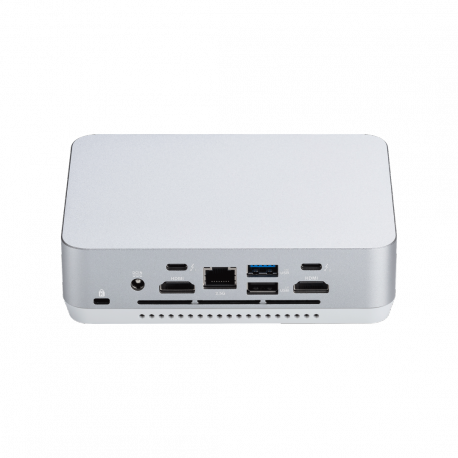 ASUS NUC 14 Pro+ Kit RNUC14RVSU900002I - Barebone - mini PC 1 x Core Ultra 9 185H / up to 5.1 GHz - RAM 0 GB - Intel Arc Graphics - IEEE 802.11ax (Wi-Fi 6E), Bluetooth 5.3, 2.5 Gigabit Ethernet, Gigabit Ethernet - white - 4