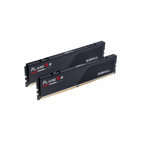 G.Skill Flare X5 - DDR5 - kit - 32 GB: 2 x 16 GB - DIMM 288-pin low profile - 6400 MT / s  /  PC5-51200 - CL32 - unbuffered - non-ECC - matte black - 1