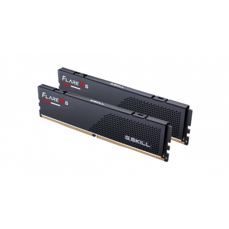G.Skill Flare X5 - DDR5 - kit - 32 GB: 2 x 16 GB - DIMM 288-pin low profile - 6400 MT / s  /  PC5-51200 - CL32 - unbuffered - non-ECC - matte black - 2