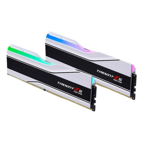 G.Skill Trident Z5 Neo RGB - DDR5 - kit - 32 GB: 2 x 16 GB - DIMM 288-pin - 6000 MT / s  /  PC5-48000 - CL30 - 1.35 V - unbuffered - non-ECC - white - 0