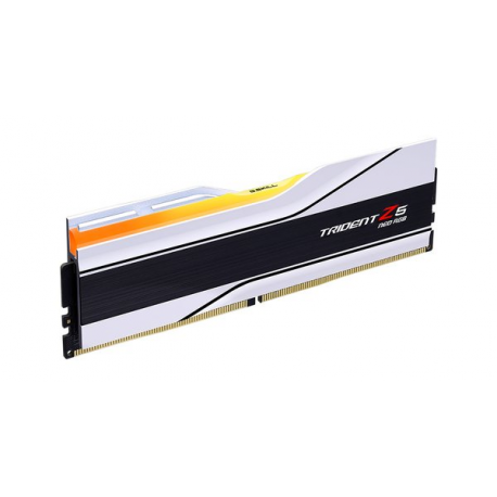 G.Skill Trident Z5 Neo RGB - DDR5 - kit - 32 GB: 2 x 16 GB - DIMM 288-pin - 6000 MT / s  /  PC5-48000 - CL30 - 1.35 V - unbuffered - non-ECC - white - 2