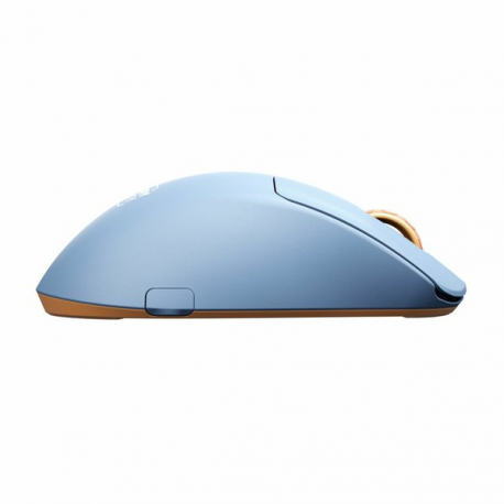 CHERRY Xtrfy M64 - Mouse - ergonomic - 5 buttons - wireless - 2.4 GHz - USB wireless receiver - blue - 3