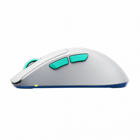 CHERRY Xtrfy M64 - Mouse - ergonomic - optical - 5 buttons - wireless - 2.4 GHz - USB wireless receiver - black - 5