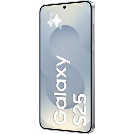 Samsung Galaxy S25 - 5G smartphone - dual-SIM - RAM 12 GB / Internal Memory 256 GB - OLED display - 6.2" - 2340 x 1080 pixels (120 Hz) - 3x rear cameras 50 MP, 12 MP, 10 MP - front camera 12 MP - silver shadow - 3
