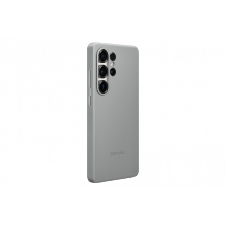 Samsung EF-VS938 - Back cover for mobile phone - faux leather - grey - for Galaxy S25 Ultra - 2