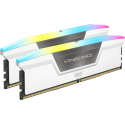 CORSAIR VENGEANCE RGB 32GB 2x16GB DDR5 6000MT/s CL30-36-36-76 1.40V Intel XMP & AMD EXPO White