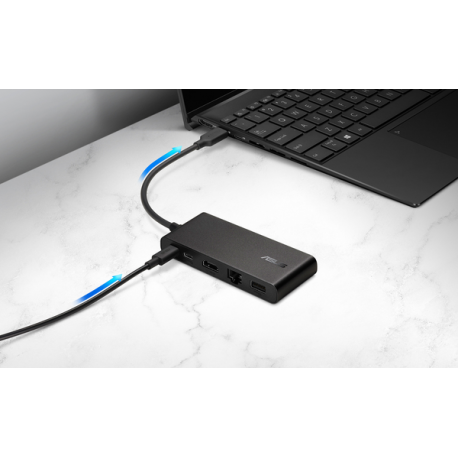ASUS Dual 4K USB-C Dock - Docking station - USB-C - HDMI, DP - 1GbE - 12