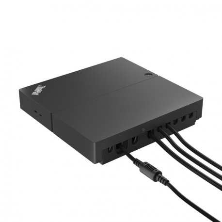 Lenovo ThinkPad Universal USB-C Smart Dock - ThinkSmart Edition - Docking station - USB-C - HDMI, DP - 1GbE - 135 Watt - CRU - Europe - 4