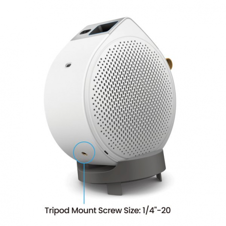 BenQ GV50 - DLP projector - laser - portable - 500 ANSI lumens - Full HD (1920 x 1080) - 16:9 - 1080p - 802.11ac wireless / Airplay - 2