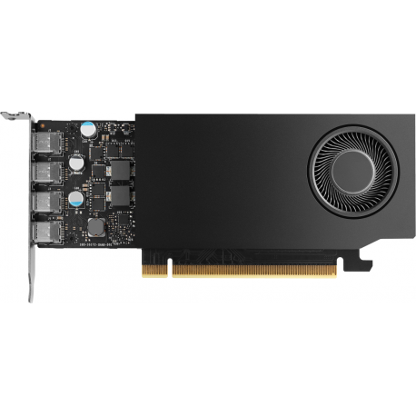 NVIDIA Quadro RTX A1000 8GB GDDR6 4x mini-DisplayPort GPU 2D CAD Graphics Video Card for HP Workstations - 50W low-profile singl