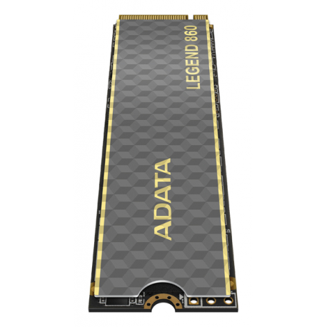 ADATA Legend 860 - SSD - 500 GB - internal - M.2 2280 - PCIe 4.0 x4 (NVMe) - integrated heatsink - 8