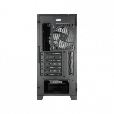 Chieftec APEX LUMO - Tower - extended ATX - windowed side panel (tempered glass) - no power supply (ATX) - black - USB / Audio - 19