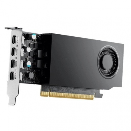 NVIDIA RTX A1000 - Graphics card - RTX A1000 - 8 GB GDDR6 - PCIe 4.0 x8 - 4 x Mini DisplayPort - 0
