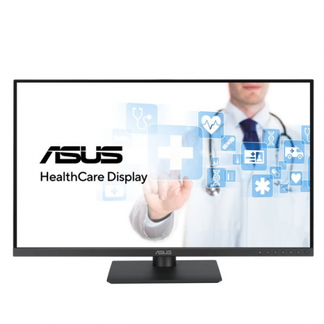ASUS HA2741A - LED monitor - 3.6MP - colour - 27" - 2560 x 1440 QHD - IPS - 350 cd / m² - 900:1 - 5 ms - HDMI, 2xDisplayPort, USB-C - black - 0