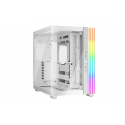 be quiet! Light Base 600 DX - Midi-tower - ATX - windowed side panel (glass) - no power supply (ATX / PS/2) - white - USB/Audio