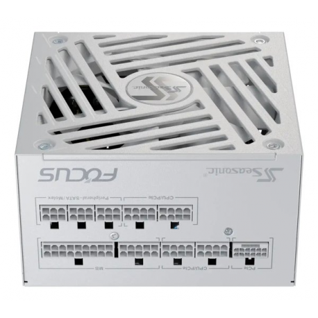Seasonic FOCUS GX White ATX 3 (2024) 1000 - Power supply (internal) - ATX12V 3.1 / EPS12V - 80 PLUS Gold - AC 100-240 V - 1000 Watt - white - 7
