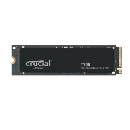 Crucial T705 - SSD - encrypted - 1 TB - internal - M.2 2280 - PCI Express 5.0 (NVMe) - TCG Opal Encryption 2.01 - 0