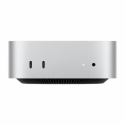 Apple Mac mini - M4 up to - RAM 16 GB - SSD 256 GB - Apple M4 10-core - Gigabit Ethernet, IEEE 802.11ax (Wi-Fi 6E), Bluetooth 5.3 - macOS Sequoia 15.0 - monitor: none - silver