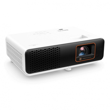 BenQ X500i - DLP projector - 4-colour RGB LED - 3D - 2200 ANSI lumens - 3840 x 2160 - 16:9 - 4K - 802.11ac wireless  /  Bluetooth 5.0  /  AirPlay - 2