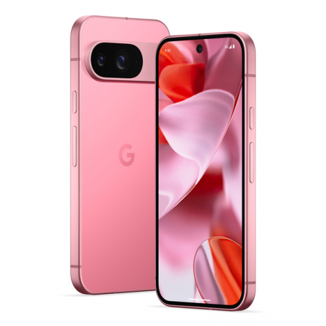 Google Pixel 9 - 5G smartphone - dual-SIM - RAM 12 GB  /  Internal Memory 128 GB - OLED display - 6.3" - 2424 x 1080 pixels (120 Hz) - 2x rear cameras 50 MP, 48 MP - front camera 10.5 MP - peony - 14