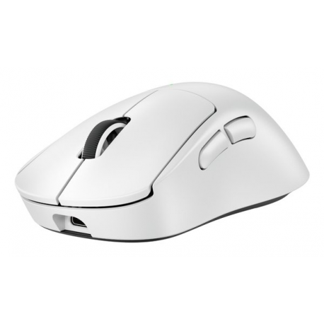 Logitech G PRO X SUPERLIGHT 2 DEX - Mouse - ergonomic - right-handed - optical - 5 buttons - wireless, wired - 2.4 GHz, USB - white - 0