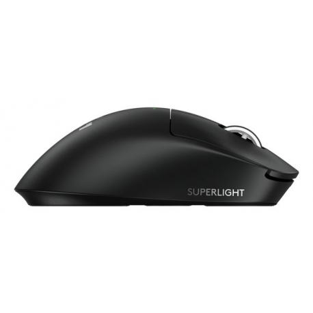 Logitech G PRO X SUPERLIGHT 2 DEX - Mouse - ergonomic - right-handed - optical - 5 buttons - wireless, wired - 2.4 GHz, USB - black - 3