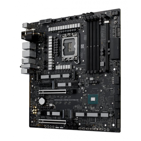 ASUS ROG MAXIMUS Z890 EXTREME - Motherboard - ATX - LGA1851 Socket - Z890 Chipset - USB4, USB 3.2 Gen 1, USB-C 3.2 Gen2, USB 3.2 Gen 2 - Wi-Fi 7, Bluetooth, 10 Gigabit LAN - onboard graphics (CPU required) - HD Audio (8-channel) - 12