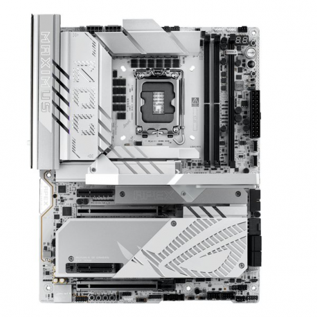 ASUS ROG MAXIMUS Z890 APEX - Motherboard - ATX - LGA1851 Socket - Z890 Chipset - USB4, USB-C 3.2 Gen 2x2, USB-C 3.2 Gen2, USB 3.2 Gen 1 - 5 Gigabit Ethernet, Wi-Fi 7, Bluetooth - onboard graphics (CPU required) - HD Audio (8-channel) - 5