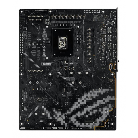 ASUS ROG STRIX Z890-E GAMING WIFI - Motherboard - ATX - LGA1851 Socket - Z890 Chipset - USB-C 3.2 Gen 2x2, USB 3.2 Gen 1, USB 3.2 Gen 2, USB-C 3.2 Gen2, USB4 - 5 Gigabit Ethernet, Wi-Fi 7, Bluetooth - onboard graphics (CPU required) - HD Audio (8-channel) - 3