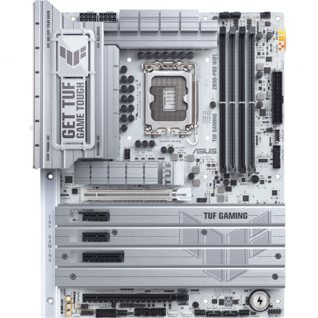 ASUS TUF GAMING Z890-PRO WIFI - Motherboard - ATX - LGA1851 Socket - Z890 Chipset - USB 3.2 Gen 1, USB4 - Wi-Fi 7, Bluetooth, 2.5 Gigabit LAN - onboard graphics (CPU required) - HD Audio (8-channel) - 0