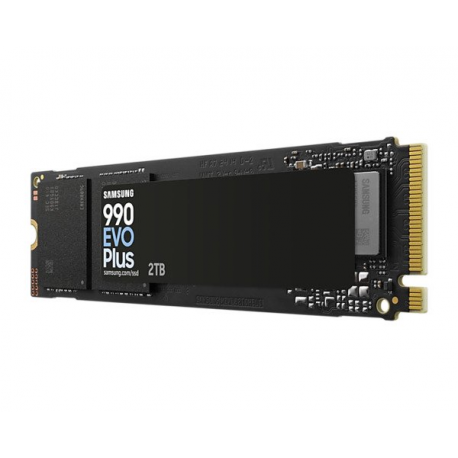 Samsung 990 EVO Plus MZ-V9S2T0 - SSD - encrypted - 2 TB - internal - M.2 2280 - PCIe 5.0 x2 (NVMe) - 256-bit AES - TCG Opal Encryption 2.0 - 1