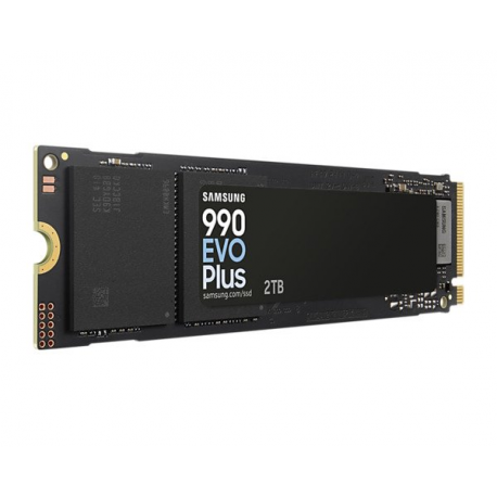 Samsung 990 EVO Plus MZ-V9S2T0 - SSD - encrypted - 2 TB - internal - M.2 2280 - PCIe 5.0 x2 (NVMe) - 256-bit AES - TCG Opal Encryption 2.0 - 2