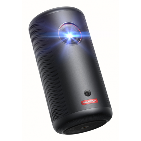 Nebula Capsule 3 - DLP projector - LED - portable (battery-powered) - 200 ANSI lumens - Full HD (1920 x 1080) - 16:9 - 1080p - 802.11a / b / g / n / ac wireless  /  Bluetooth 5.1 - black - 3