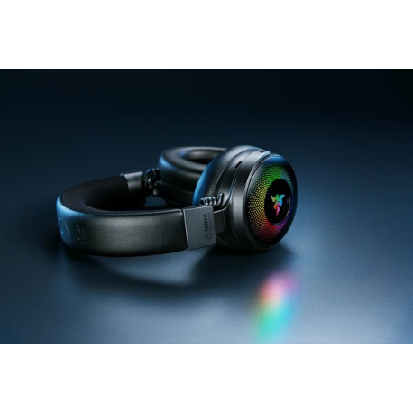 Razer Kraken V4 PRO - Headset - full size - Bluetooth  /  2.4 GHz radio frequency - wireless, wired - USB-A, 3.5 mm jack - 5