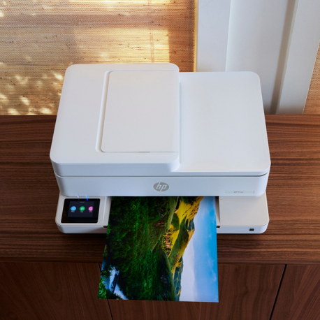 HP ENVY 6520e All-in-One - Multifunction printer - colour - ink-jet - 216 x 297 mm (original) - A4 / Letter (media) - up to 8 ppm (copying) - up to 20 ppm (printing) - 100 sheets - Wi-Fi(ac), USB 2.0 - portobello - 6